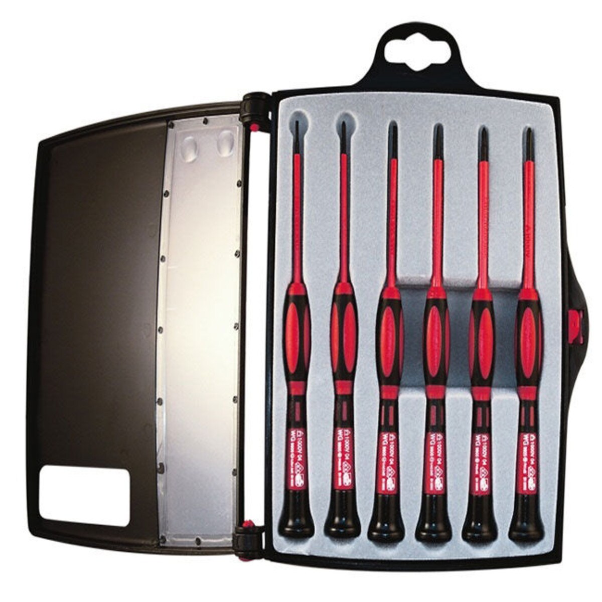 Platinum Tools 19110 1 KV Insulated Precision 6 Piece Screwdriver Set